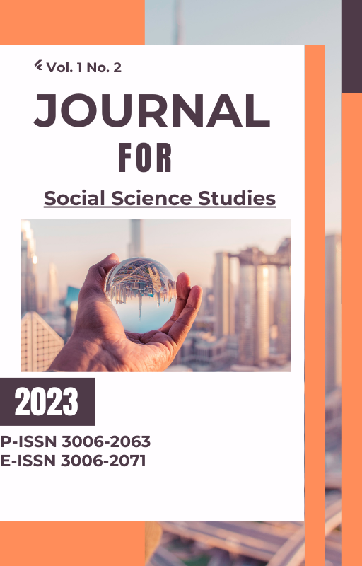 					View Vol. 1 No. 2 (2023): Journal for Social Science Studies
				